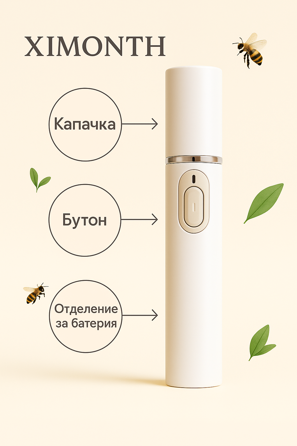 Уред за лечение на белези и капиляри XIMONTH